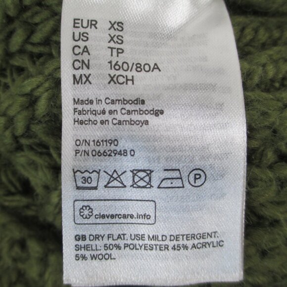 H&M CHUNKY KNIT CROP SWEATER - Picture 11 of 11